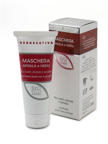 MASCHERA ARGILLA E NEEM 75 ml